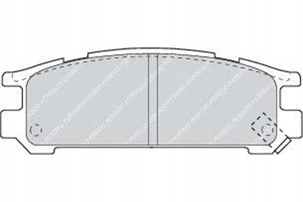 фото №1, Ferodo fdb790 набор тормозных колодок тормозных, тормоза дисковые