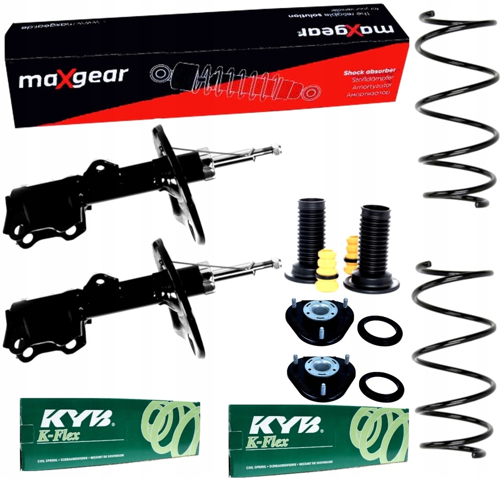 фото №1, Амортизатори пружини перед toyota avensis t27 mxg + kayaba