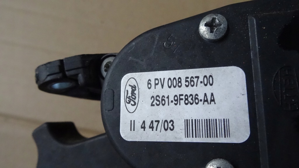 фото №4, Ford fusion i 1 1.4 tdci педаль газу потенціометр