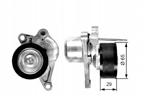 фото №2, Gates ролик натяжителя nissan nv400 2.3 dci