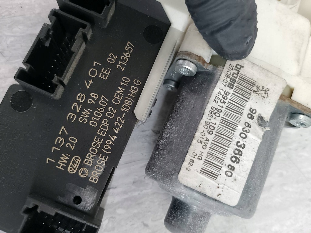 фото №6, Підйомник скло лівий перед peugeot 407 sw 9644893580 9663036680