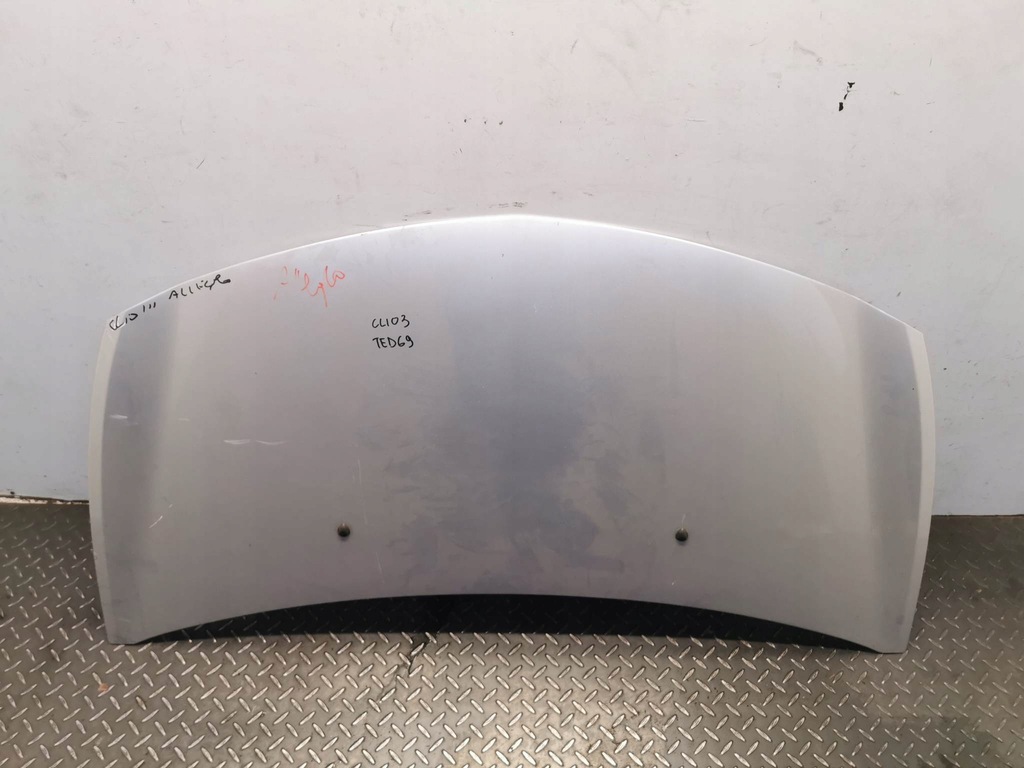 фото №2, Капот крышка двигателя renault clio iii ted69