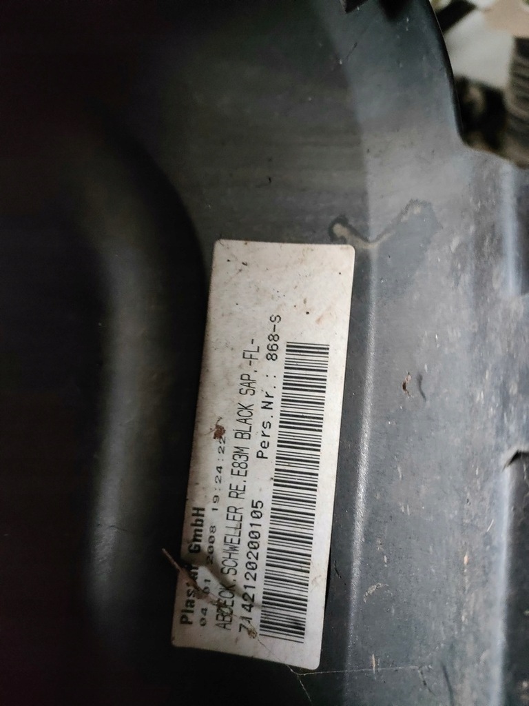 фото №7, Bmw x3 e83 lift m-pakiet молдинг поріг права 475