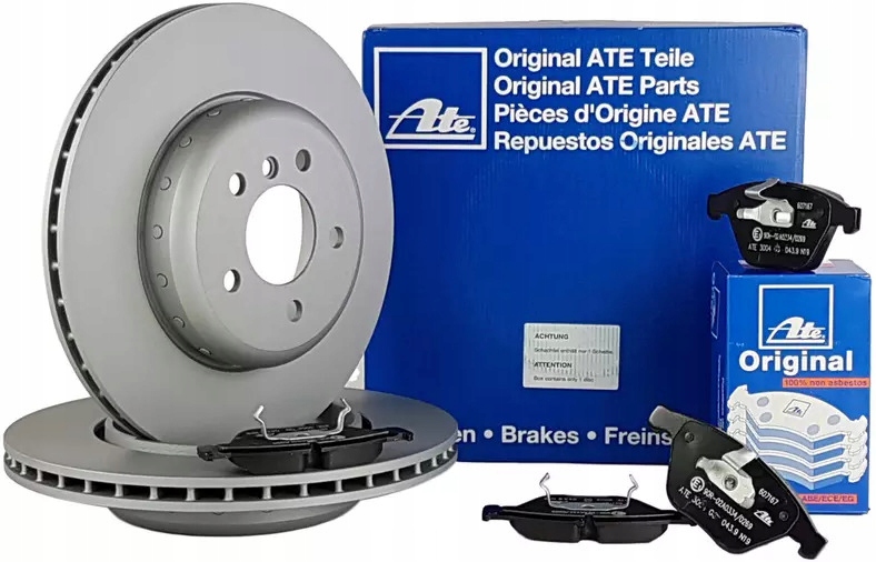 фото №1, Ate тормозные диски+ тормозные колодки перед hyundai i30 ii 280mm