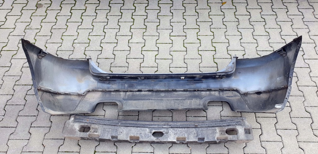 фото №15, Kia sportage 2 ii lift po рестайлінг бампер задня задній чорний + абсорбер