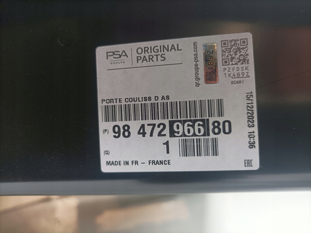 фото №9, Expert proace jumpy дверь правое сдвижные nowe oryg