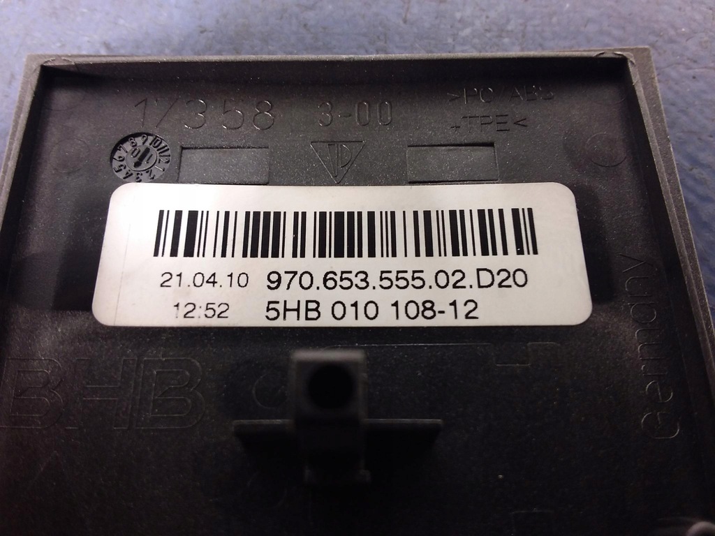 фото №6, Рамка dekor заглушка туннель porsche оригинальный номер 97065355502