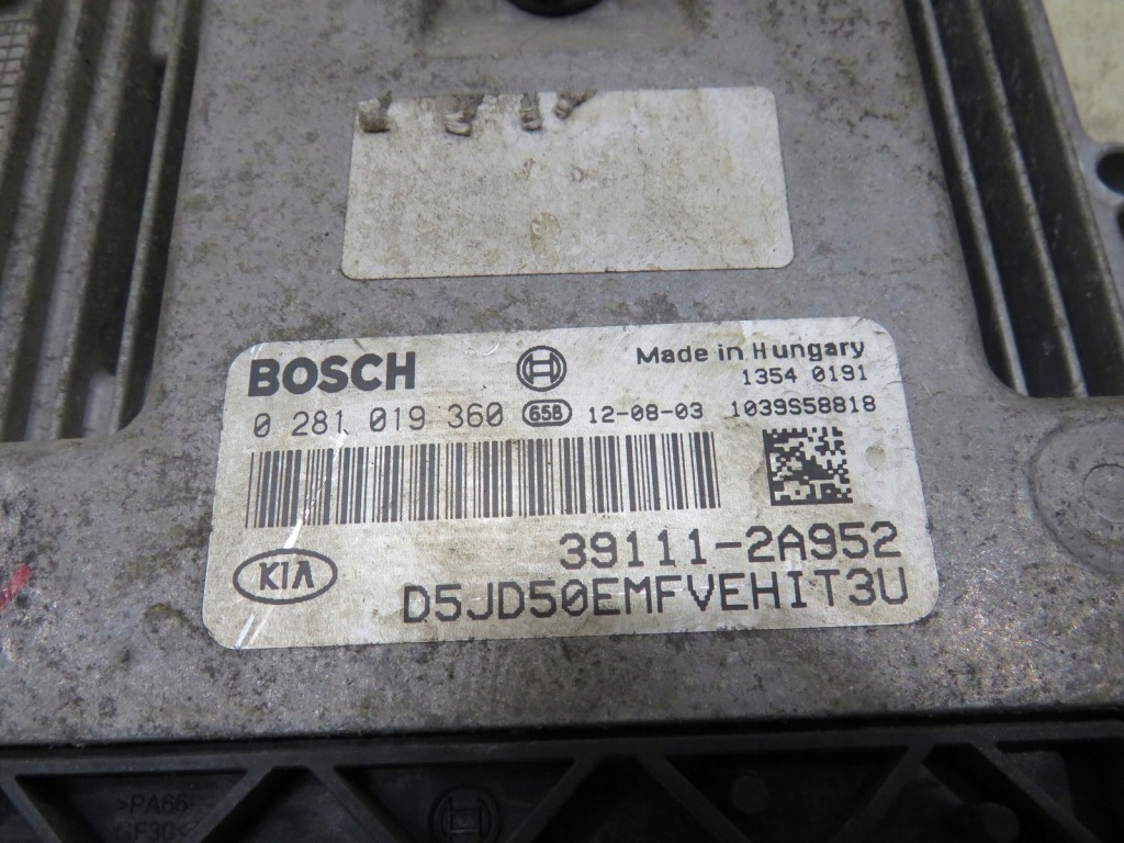 фото №2, Бортовой компьютер двигателя kia ceed ii 39111-2a952