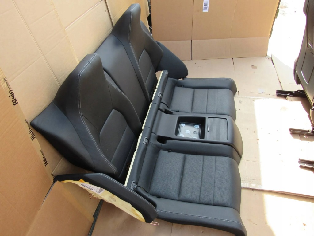 Mercedes e c207 w207 207 coupe сидіння заднє сидіння обшивки комплект шкіра в Україні