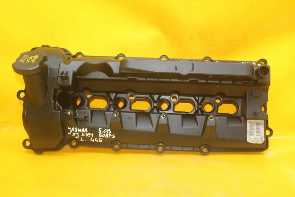 фото №8, Крышка клапанов левая jaguar xj x351 508ps 5.0b v8 8w93 6p052 ae