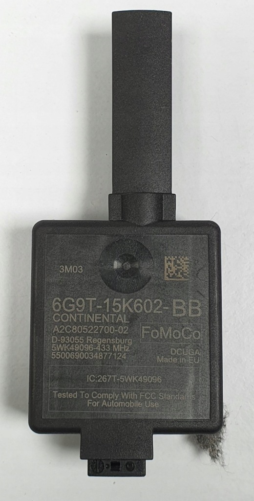 фото №1, Модуль антенны keyless ford b-max 6g9t-15k602-bb