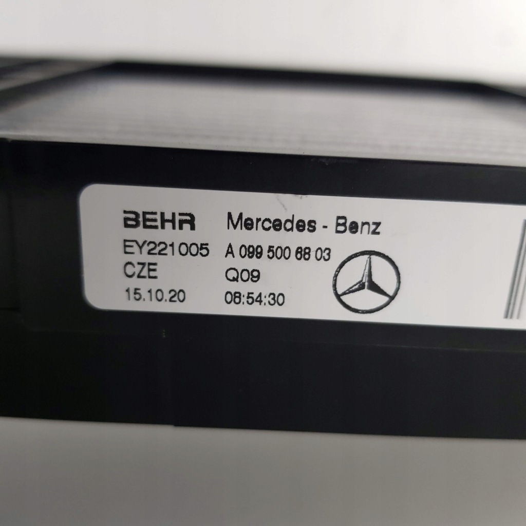 Mercedes w213 glc 253 радиатор 0995006803 новая Оригинал