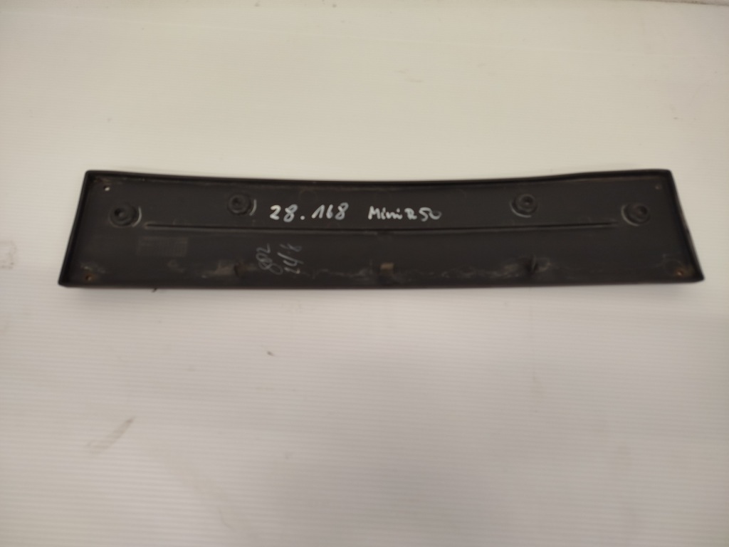 Кронштейн підкладка номерного знака реєстраційний mini cooper r50 7127947 в Україні