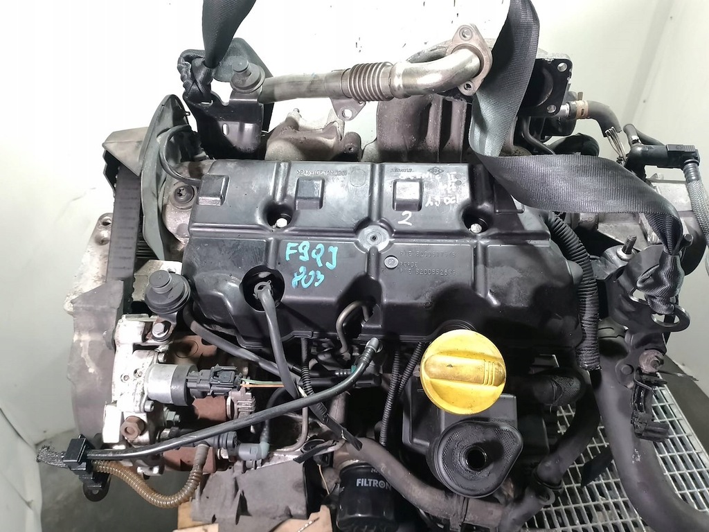 фото №8, Двигун renault scenic ii 03-09 f9qj803 1.9 dci
