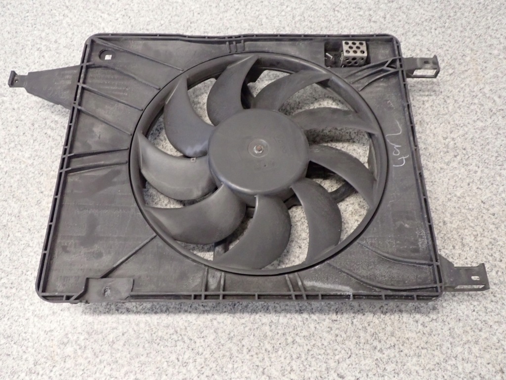 фото №5, Nissan qashqai 07-10 j10 вентилятор радиатора
