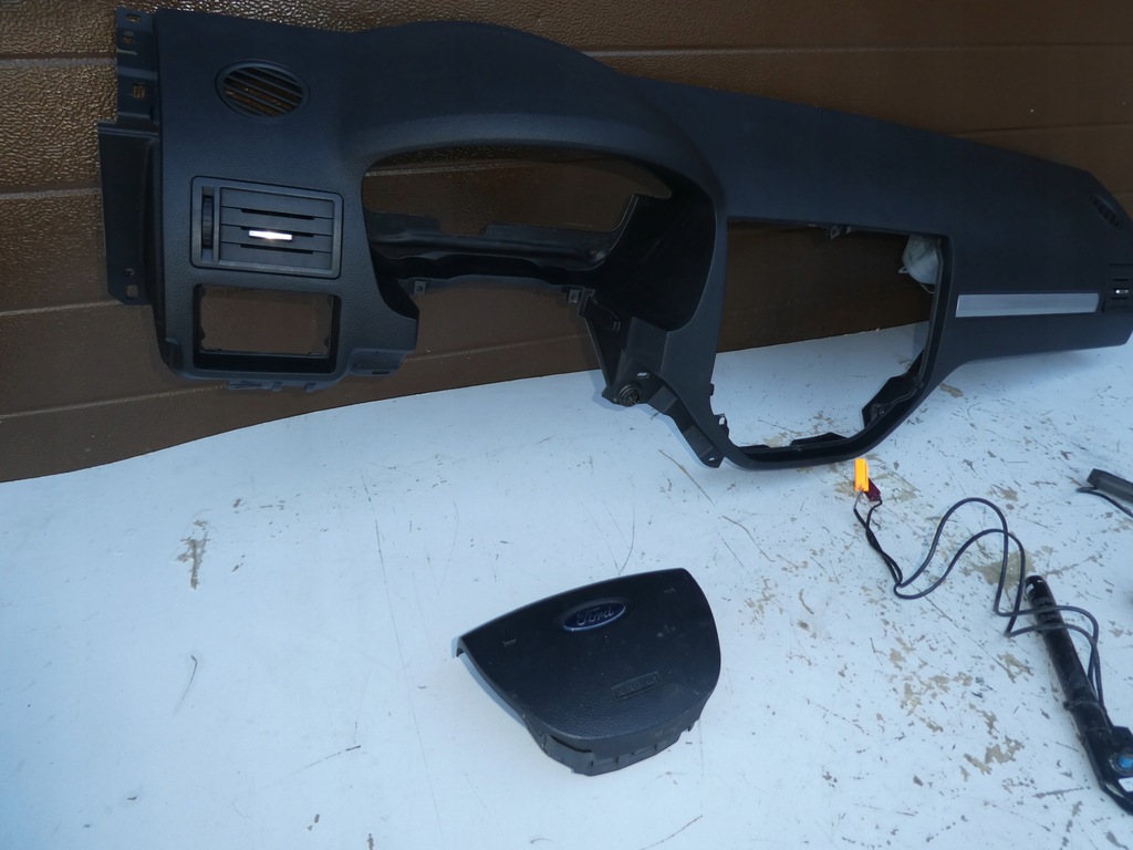 фото №9, Ford c-max mk1 приборная панель консоль подушки безопасности eu комплект