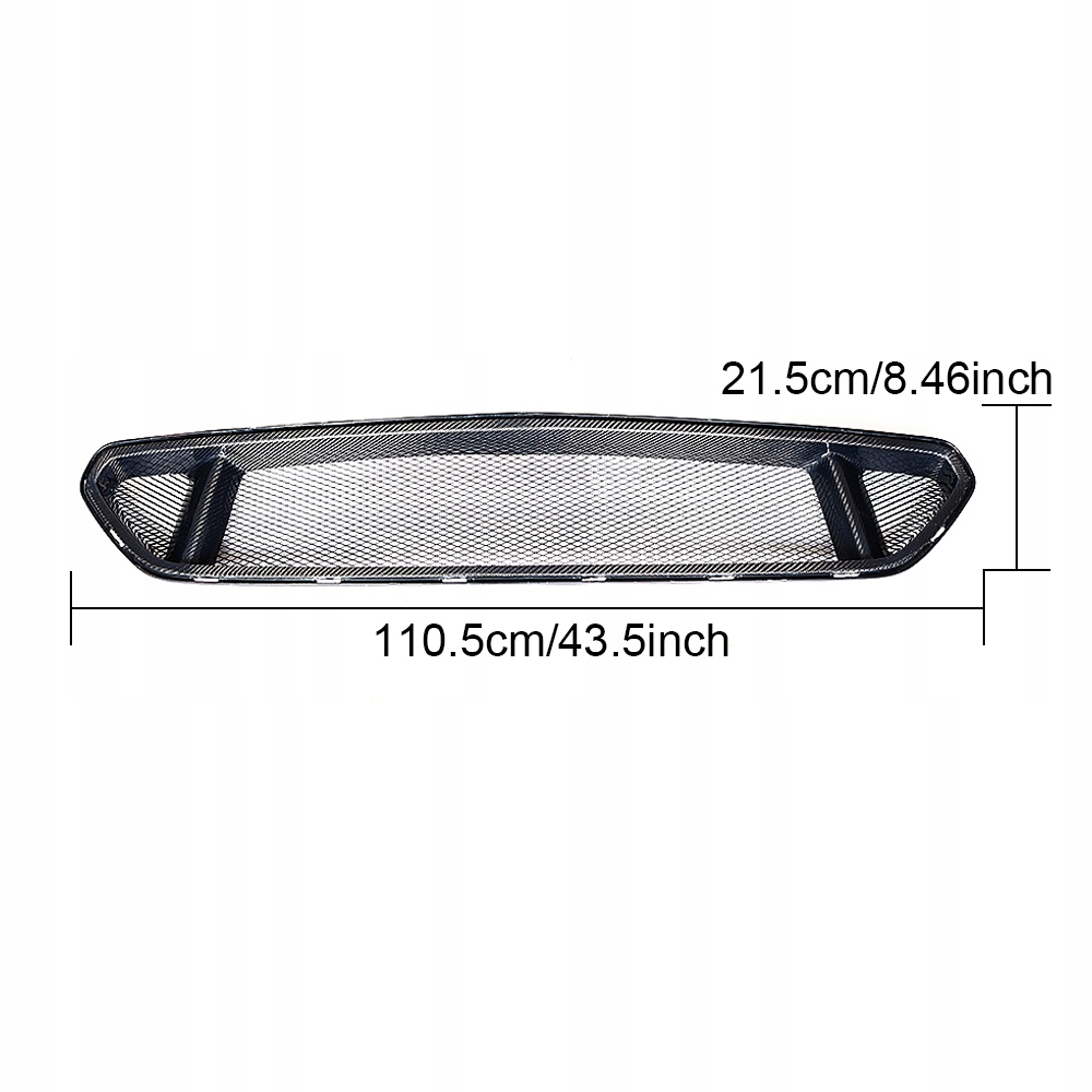 Ford mustang 15-17 решётка решётка радиатора перед бампер накладка карбон org Цена