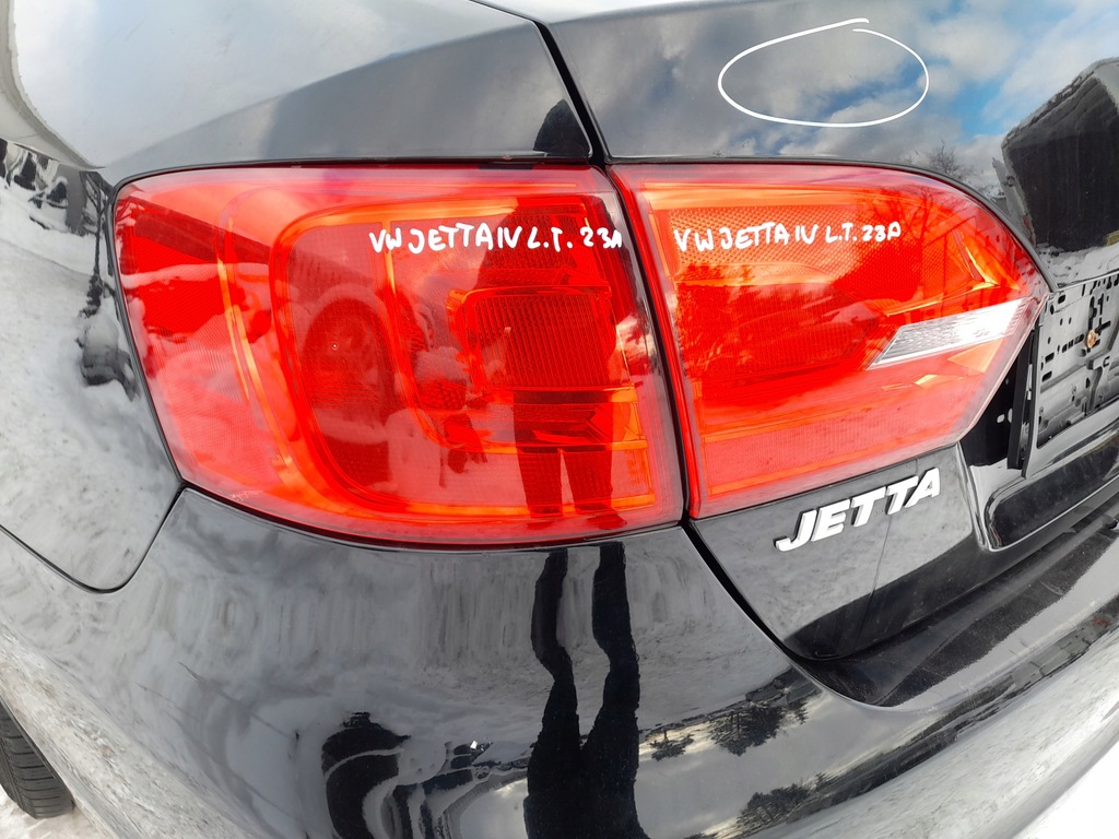 фото №12, Volkswagen vw jetta vi лампа лівий задня ліва задня крила з крила