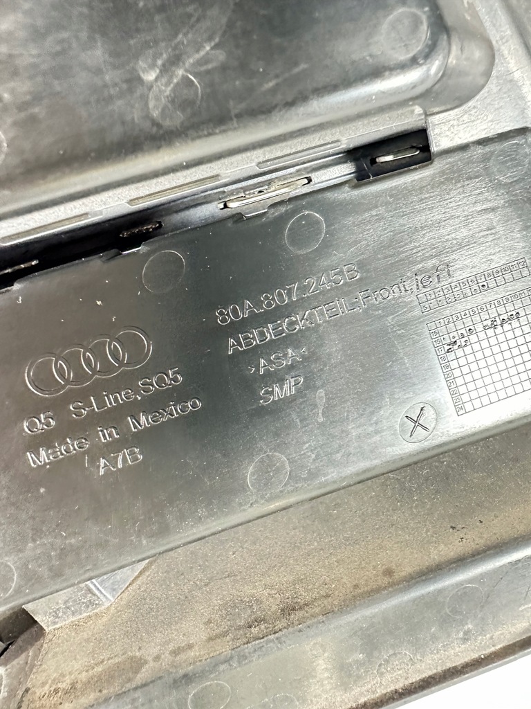 фото №7, Q5 sq5 80a s-line решётка бампера левая 80a807245b
