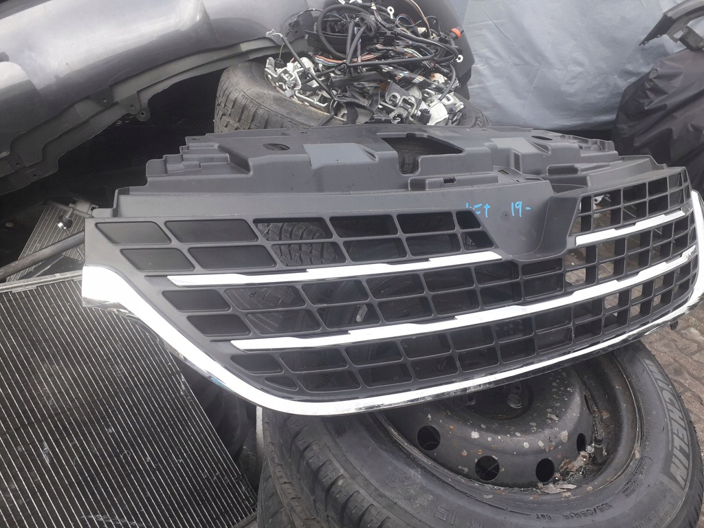 фото №3, Решітка радіатора решітка радіатора renault trafic iii lift 19-