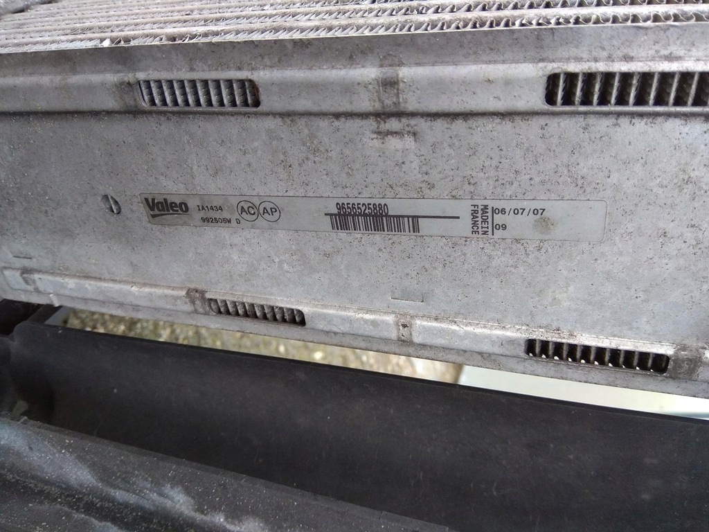 фото №6, Pas передний интеркулер citroen c4 picasso hdi