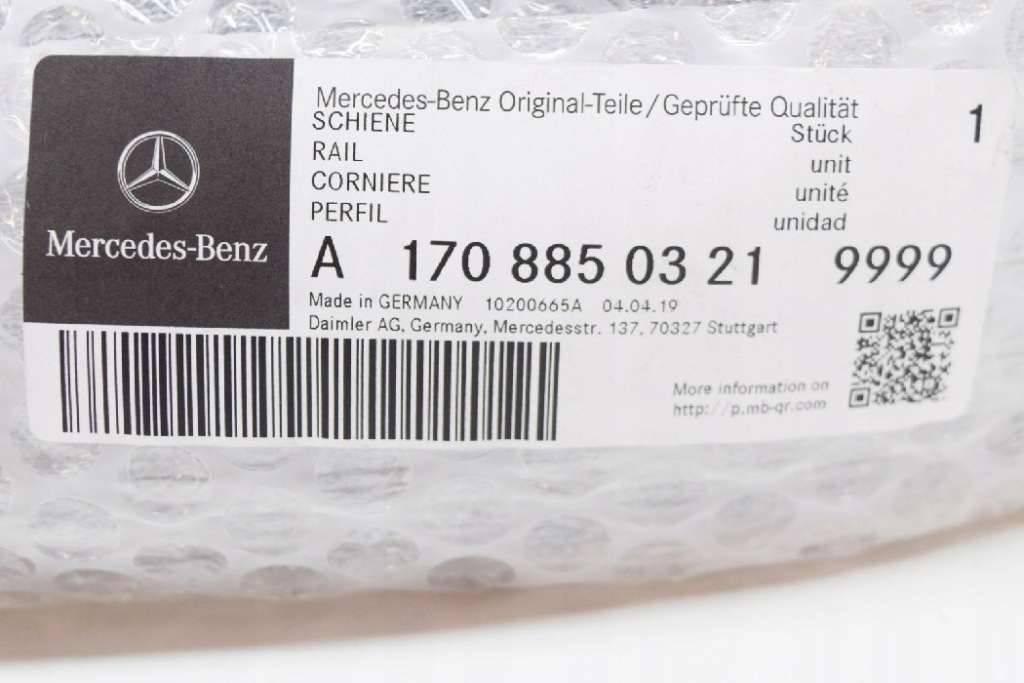 фото №6, Mb slk r170 передній бампер ліва молдинг оздоблювальна nowa оригінальна a170