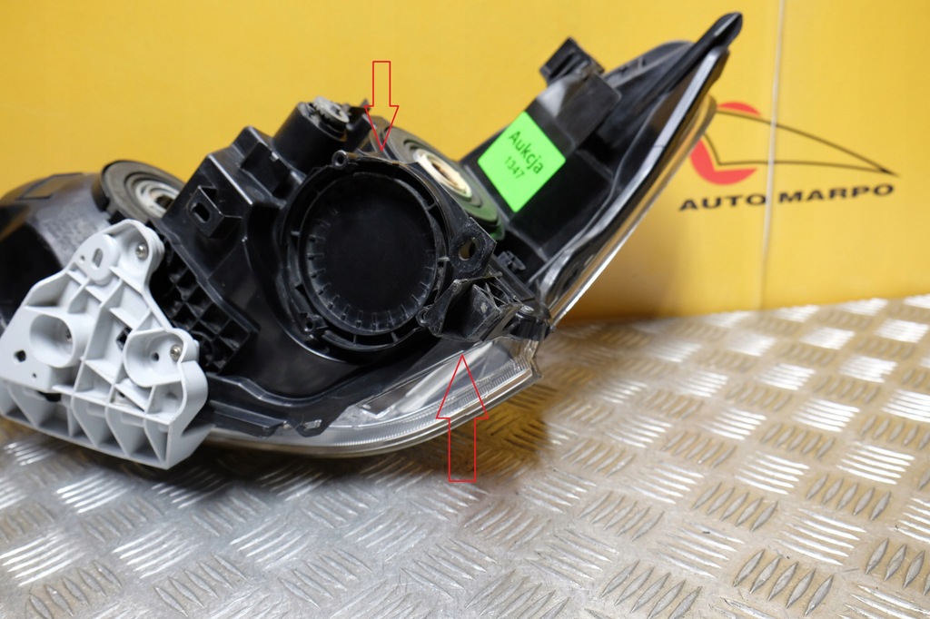 фото №11, Nissan altima l33 2013- фара лампа звичайна лінзована права usa