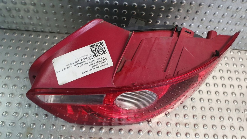 фото №6, Лампа задняя правая seat ibiza 6j3945096f 08-