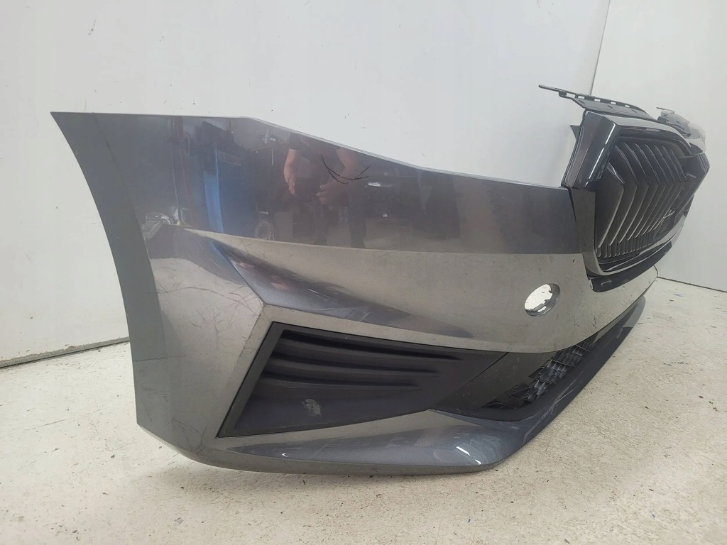 фото №7, Skoda fabia iv 6va 2021+ бампер перед передний решётка радиатора решётка 6va807221