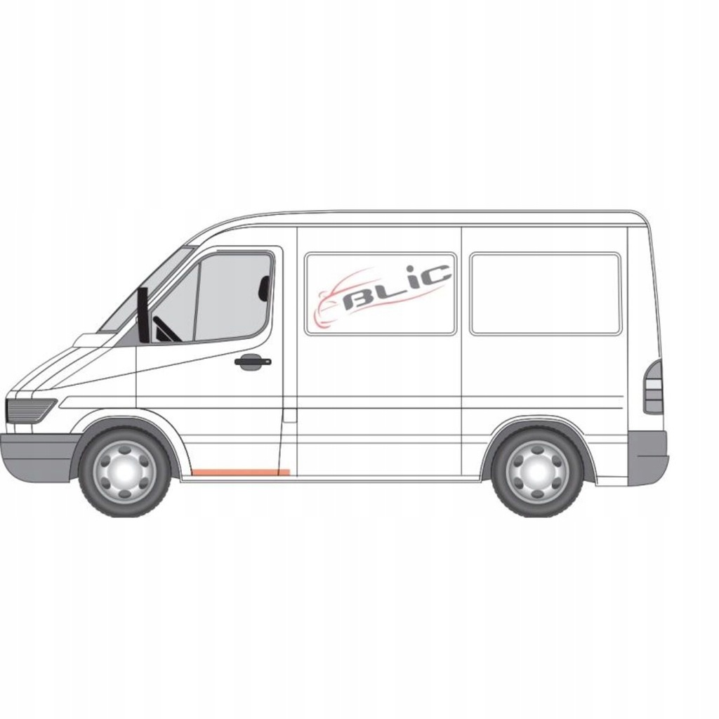 фото №4, Ремкомплект порог порог mercedes sprinter vw lt 95-