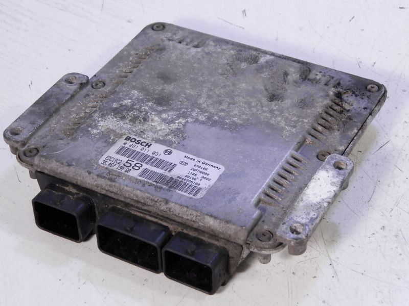 фото №5, Fiat ulysse ii бортовой компьютер 2,0 0281011031 9646719080