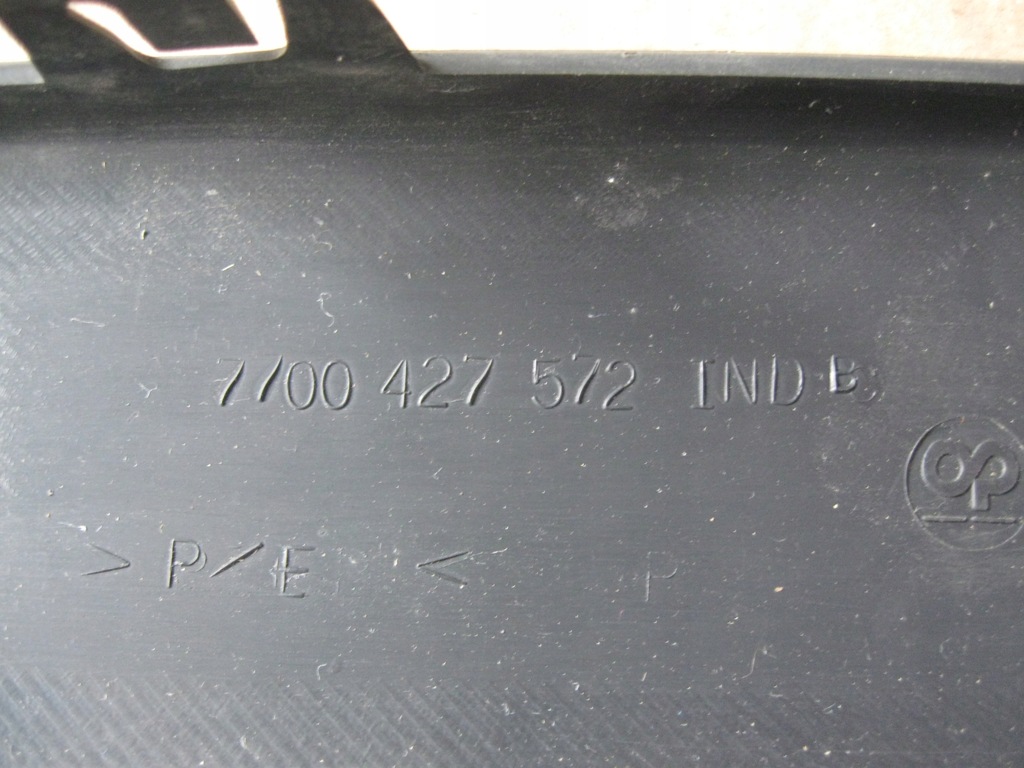 фото №2, Молдинг бампера задняя renault megane 99-02