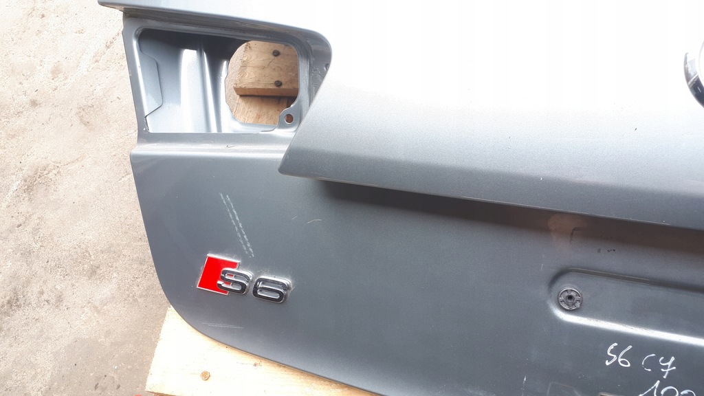 фото №9, S6 c7 4g a6 крышка багажника багажника задняя sedan ly7g