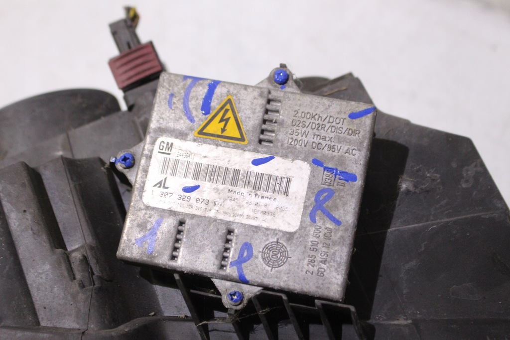 фото №3, Лампа левая передняя opel vectra