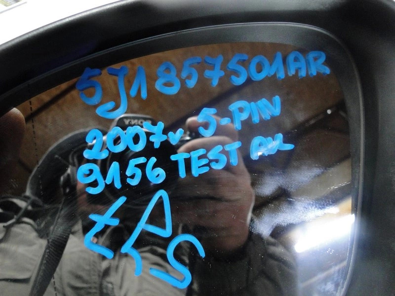 фото №5, Дзеркало зовнішнє skoda fabia ii roomster 2007 r