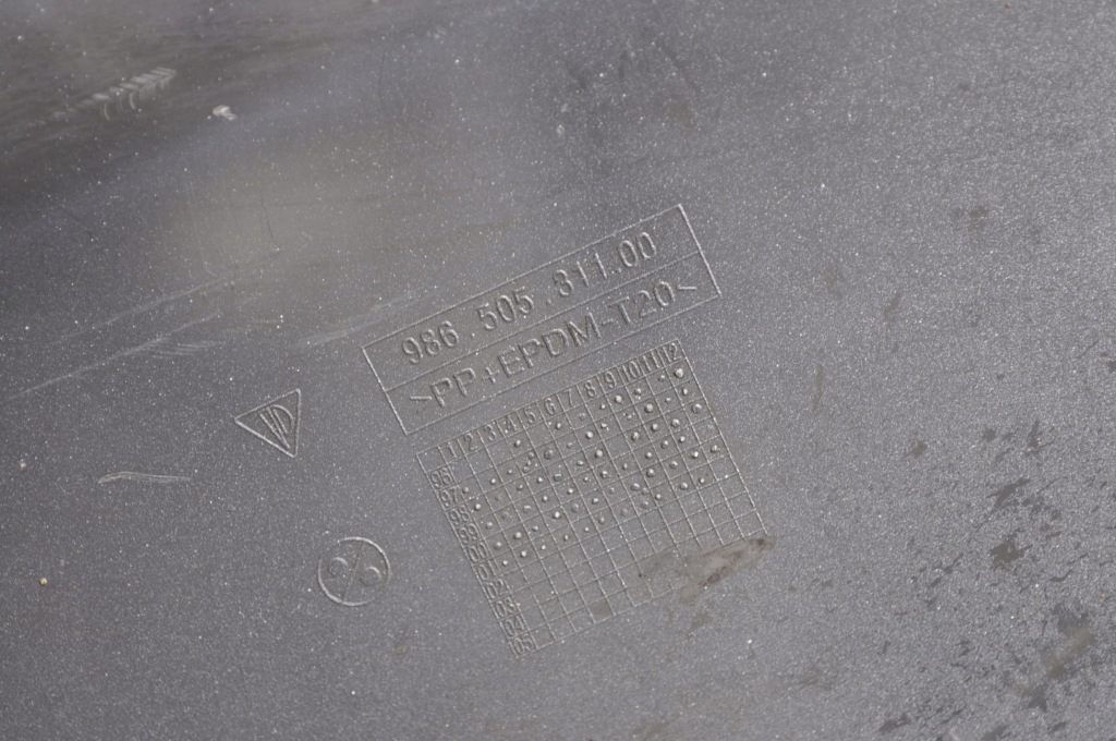 Porsche boxster 986 бампер перед передній Зі Шроту