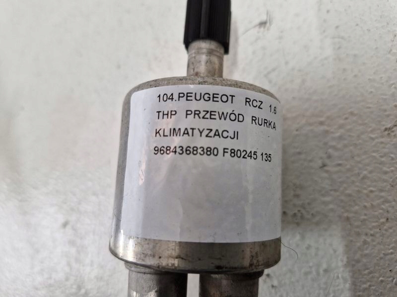 фото №11, Peugeot rcz 1.6 thp шланг трубка кондиционера 9684368380 f80245