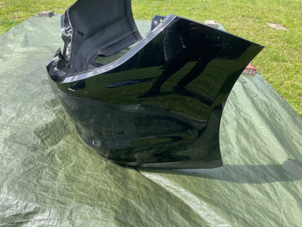 фото №7, Porsche panamera 970 бампер задняя задний накладка 97050541100 цвет l041