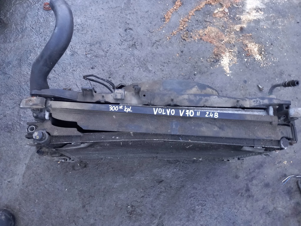 фото №6, Комплект радиатор вентилятор volvo v70 ii 2.4 benz