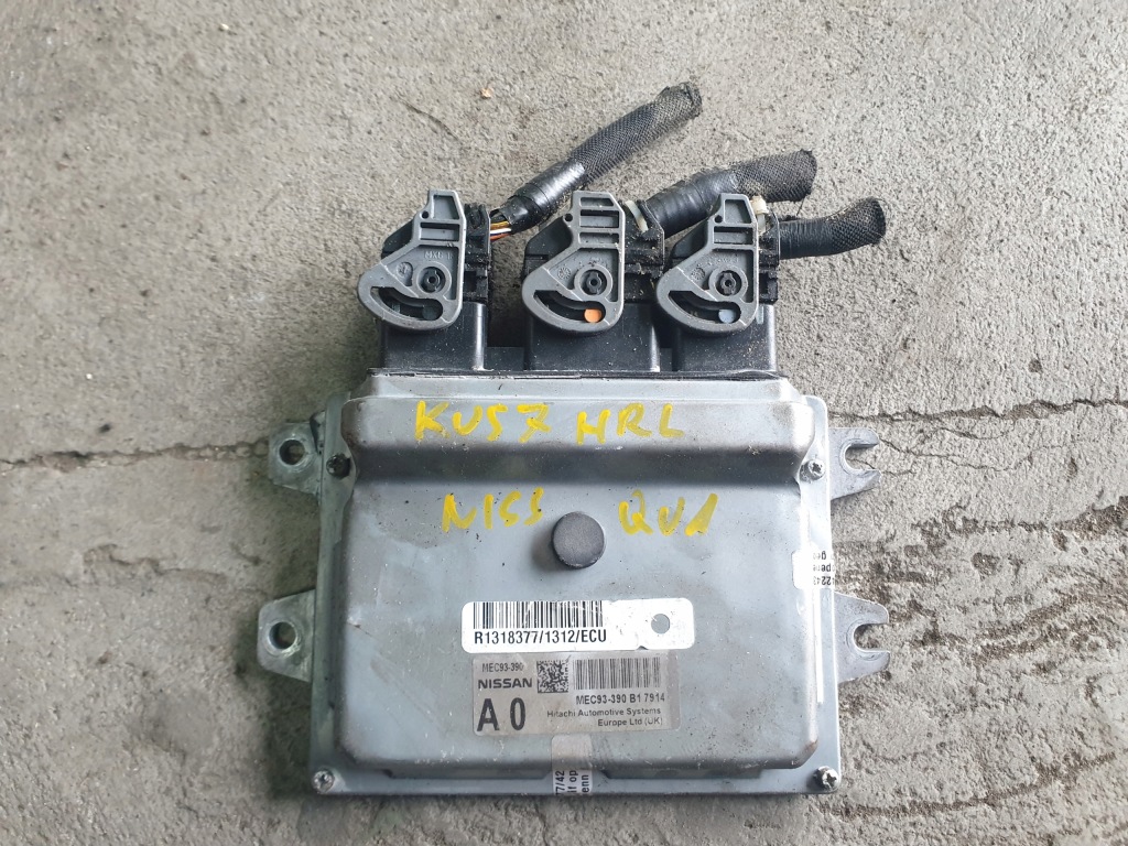 фото №1, Бортовой компьютер блок управления nissan qashqai mec93390