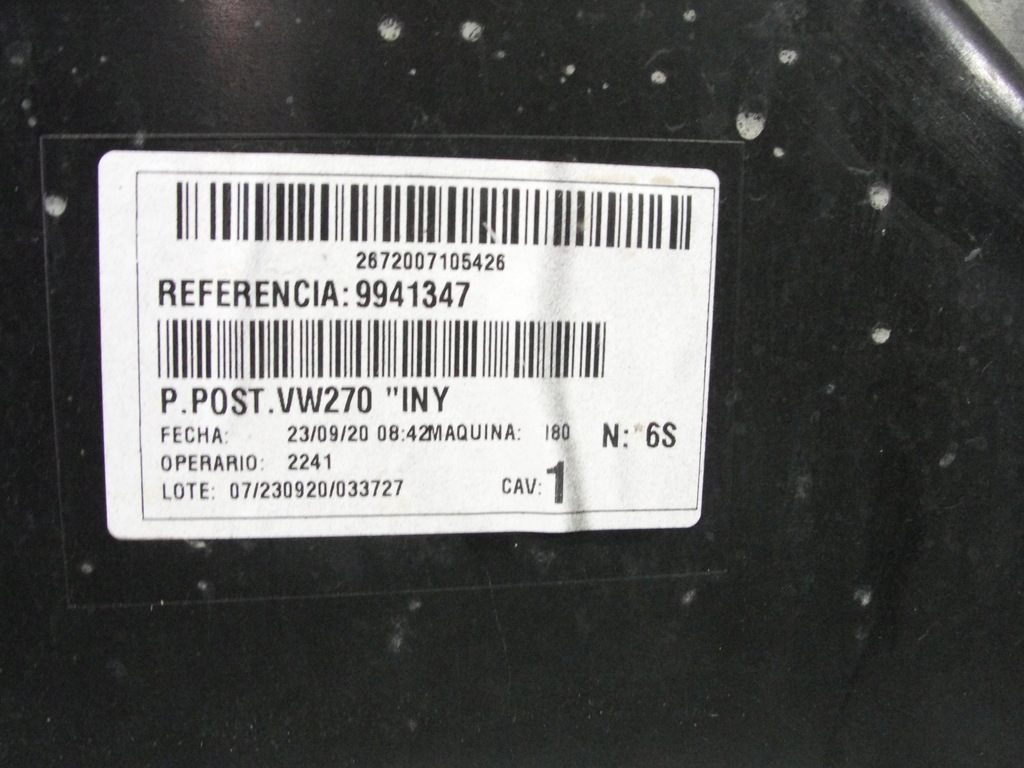 фото №12, Бампер задняя vw polo vi 17- 4pdc 2g6807421