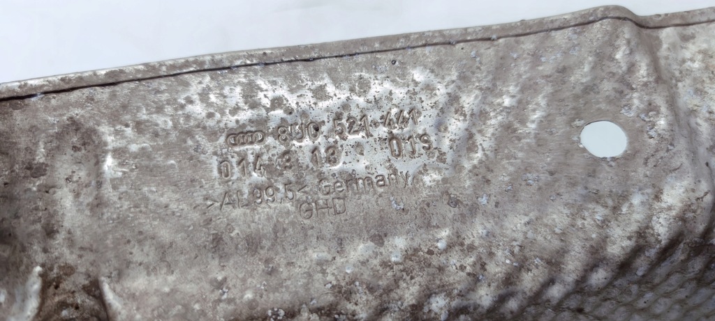 фото №6, Защита тепловая туннель подвеска audi q3 8u 8u0521441