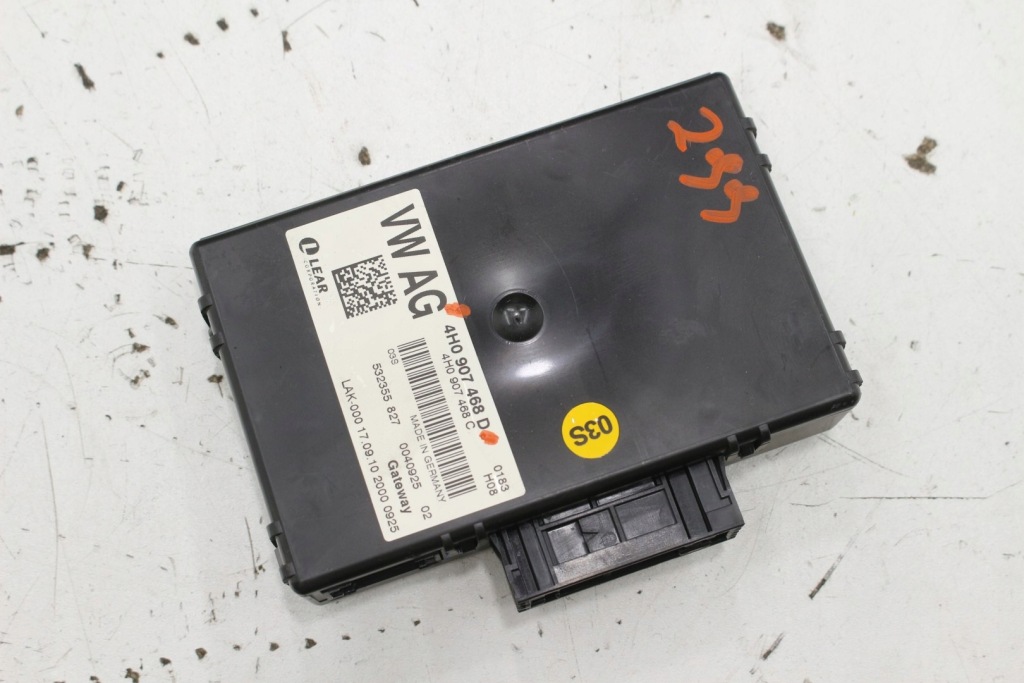 фото №1, Модуль шлюз 4h0907468d audi a8 d4