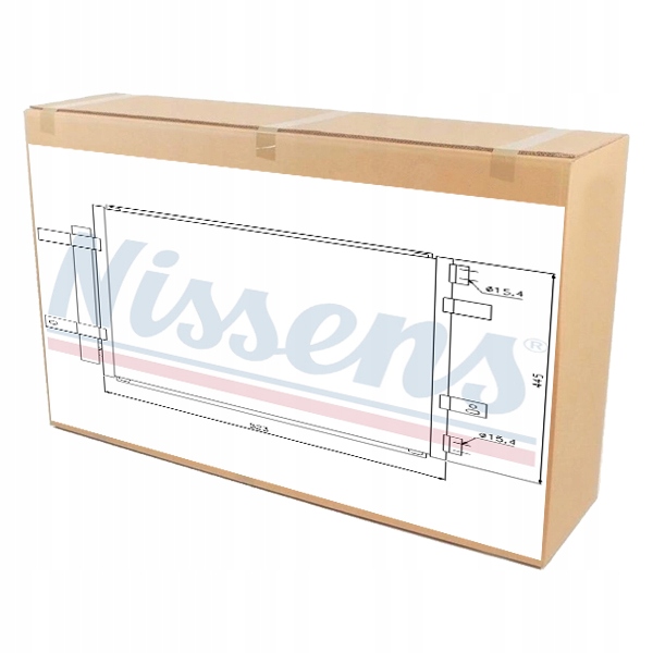 фото №1, Радіатор кондиціонера nissens do jaguar xj r 4.2