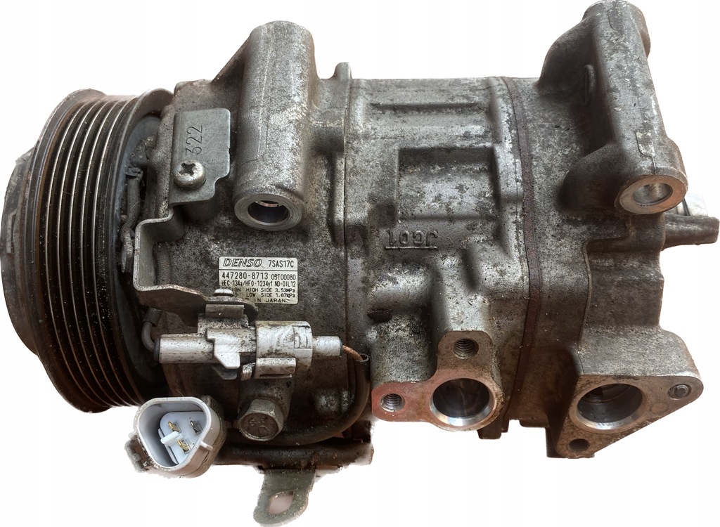 фото №1, Lexus gs is rc компрессор кондиционера компрессор 447280-8713