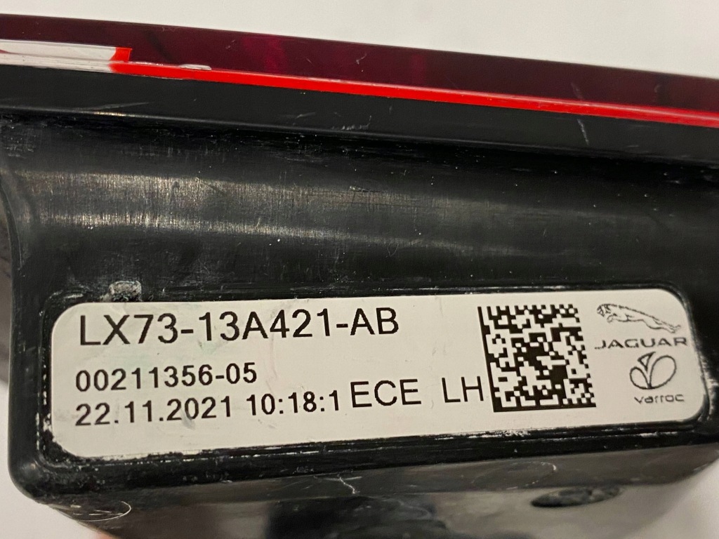Jaguar xe x760 рестайлінг  19- фара задня ліва внутрішня led європа в Україні