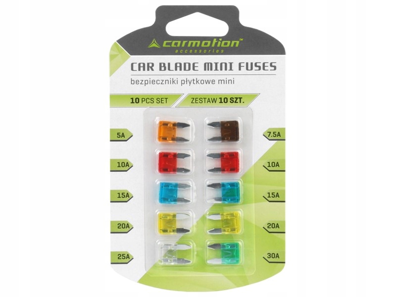 фото №1, Предохранители płytkowe carmotion 58396