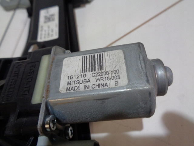 фото №9, Подъемник стекло правый перед nissan pulsar 2017r. 807003zl0b