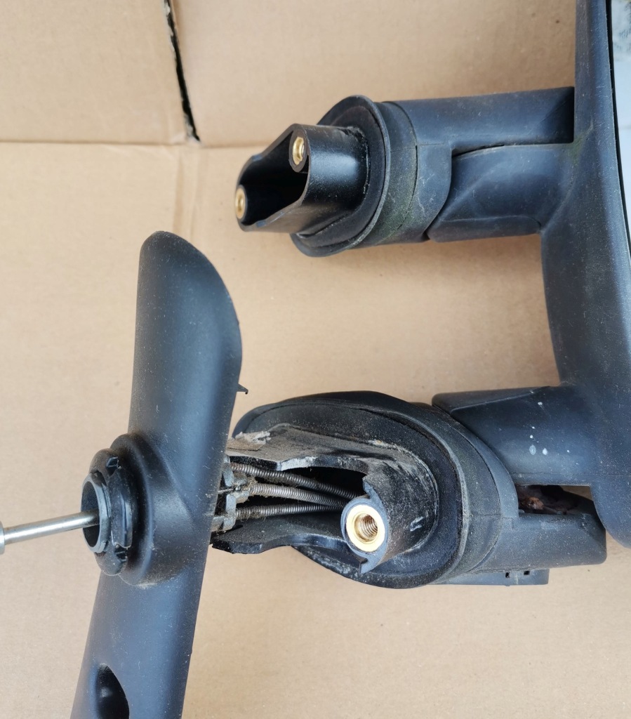 фото №2, Зеркало правое fiat doblo 2006-