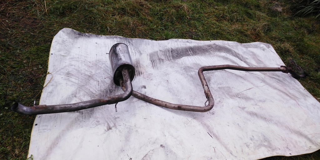 фото №1, Transit connect mk2 вихлоп гасник 1,6 tdci orygina